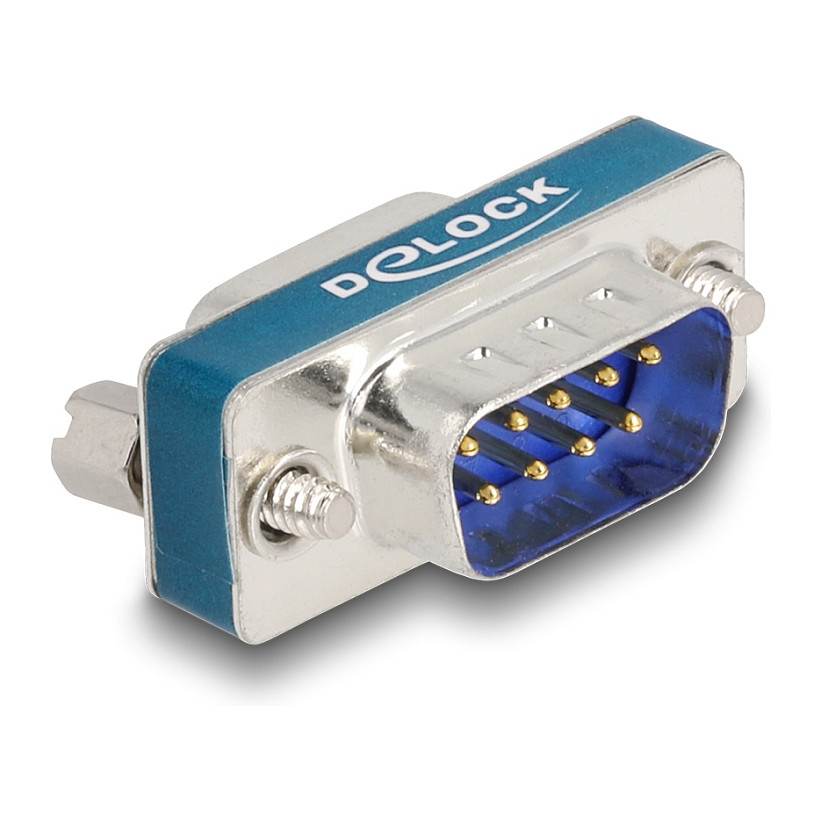DELOCK D-Sub 9 pin adapter s HF/EMI filterom, 66475-1