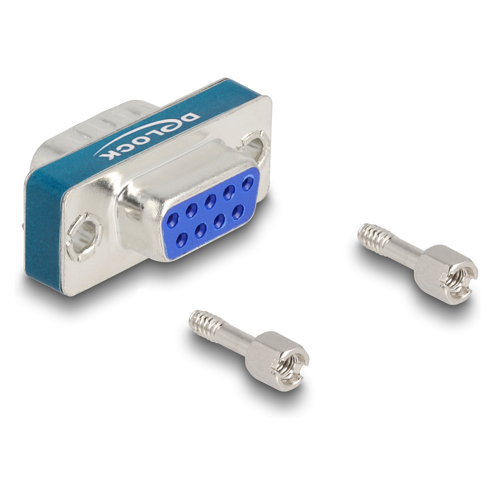 DELOCK D-Sub 9 pin adapter s HF/EMI filterom, 66475-2