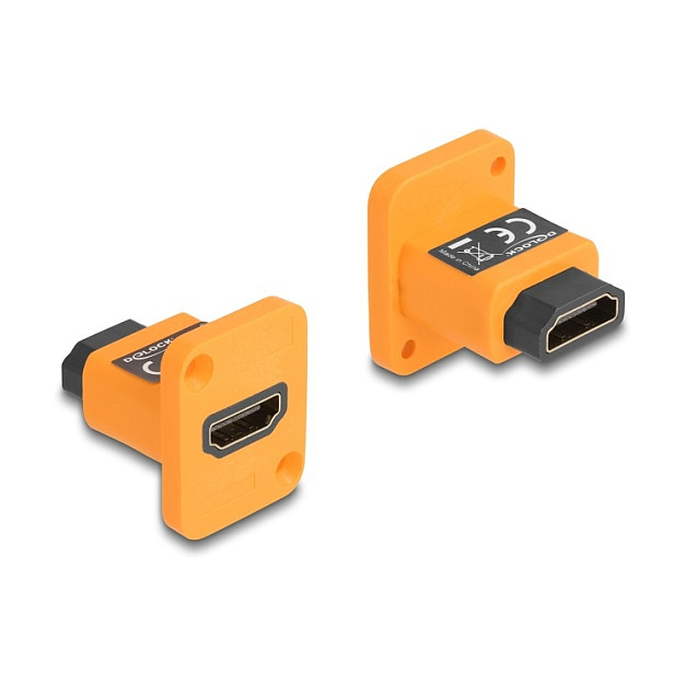 Delock D-Type Modul, HDMI Ž/Ž 4K, narančasti