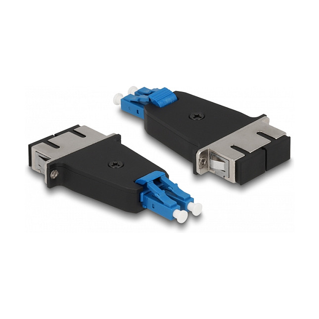 Optički adapter DELOCK LC Duplex (M) na SC Duplex (Ž) Single-Mode-1