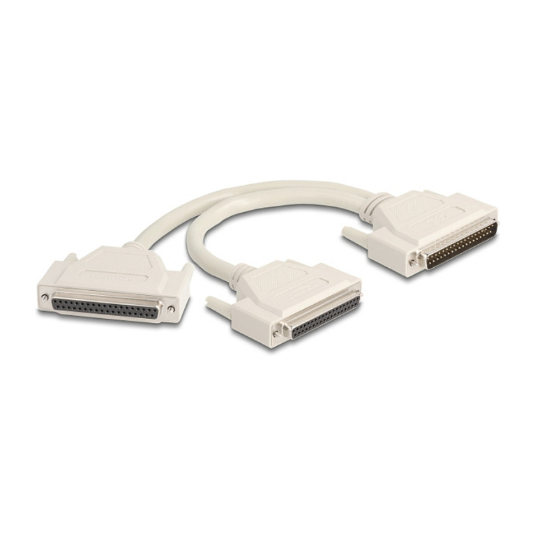 Delock Y-razdjelni kabel D-Sub 37-pinski (M) na 2x D-Sub 37-pinski (Ž), 30cm-0