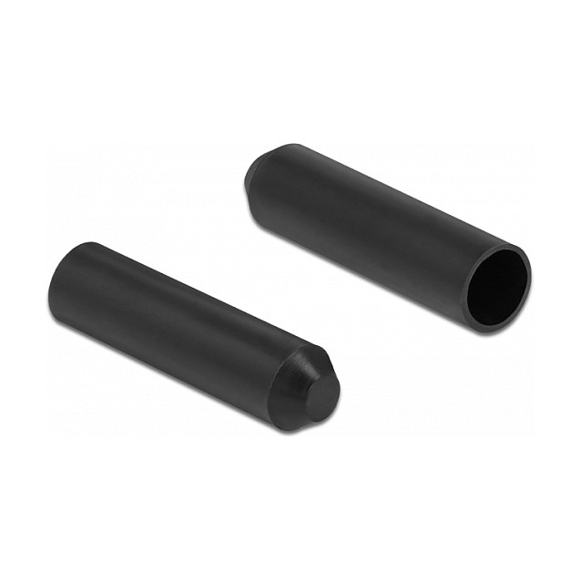 Termoskupljajuće završne kapice DELOCK 70 x 16 mm (2 komada) crna boja