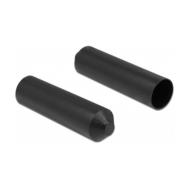 DELOCK Termoskupljajuće završne kapice 70 x 20 mm s unutarnjim ljepilom (2 komada)-1