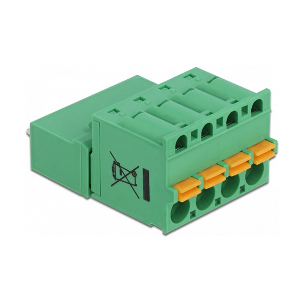Set terminalnih blokova DELOCK 4-pinski 5.08 mm vertikalni (10 komada)-2