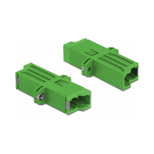 Optička spojnica DELOCK E2000 APC Simplex Single-mode zelena boja