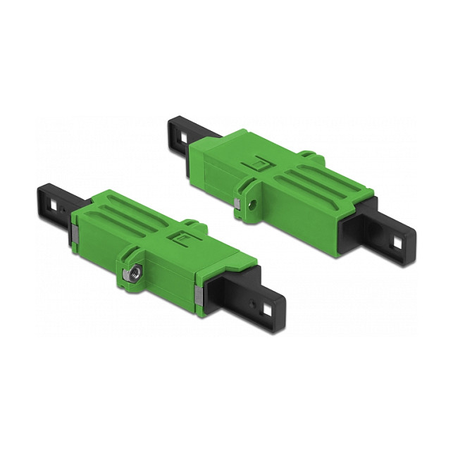 Optička spojnica DELOCK E2000 APC Simplex Single-mode zelena boja-1