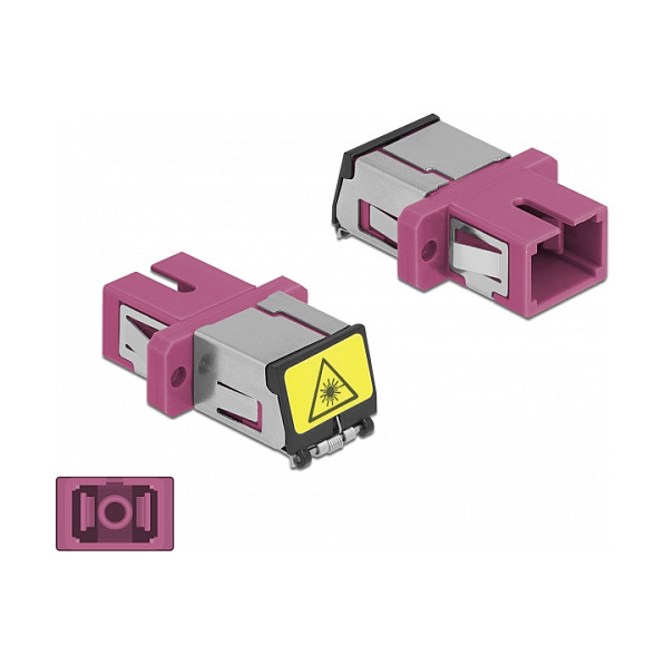 Optički adapter DELOCK 86891, SC Simplex na SC Simplex Multimode-2