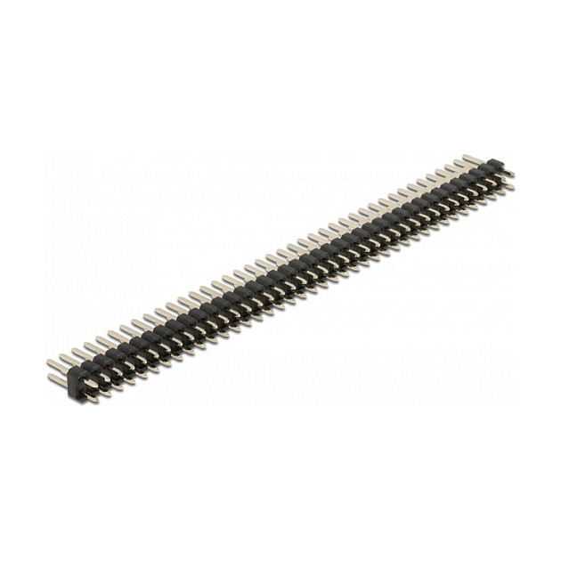 Letvica s pinovima DELOCK 2x40 ravna 2.54mm (pakiranje 5 komada)