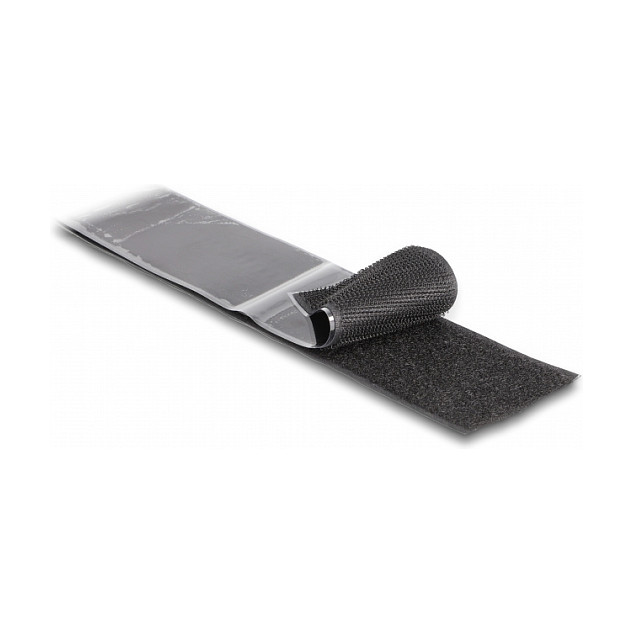 Samoljepljiva čičak traka DELOCK 15 m x 50 mm crna boja-3