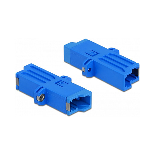 DELOCK optička spojnica E2000 Simplex Singlemode, plava boja