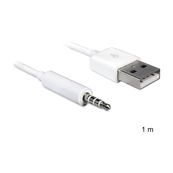 Kabel DELOCK Apple 30-pin na USB-A, 1.0 m, bijela boja-0
