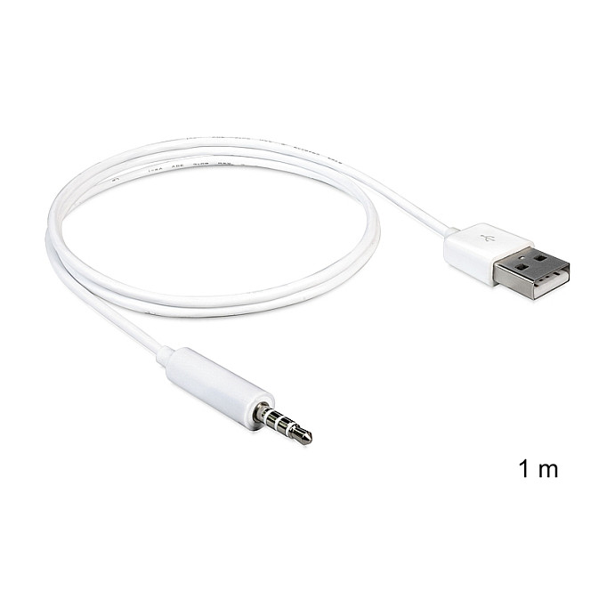Kabel DELOCK Apple 30-pin na USB-A, 1.0 m, bijela boja-1