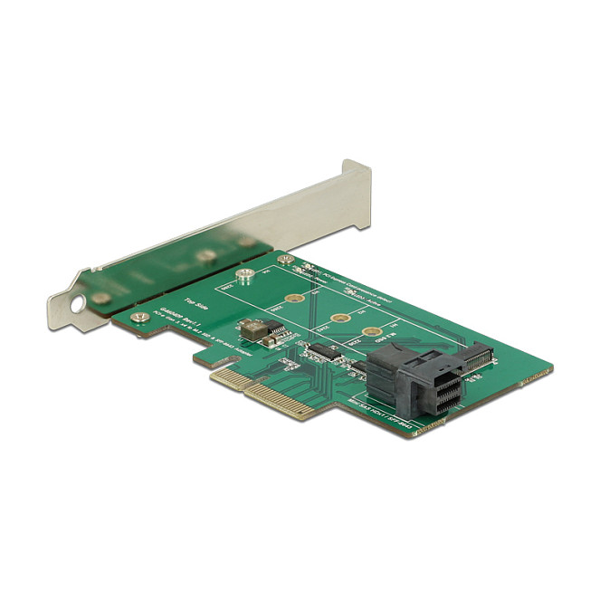 Adapter DELOCK PCIe x4 na M.2 NVMe i SFF-8643 (U.2), Low Profile-0