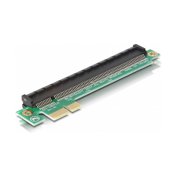 PCIe Riser kartica DELOCK x1 na x16 s fleksibilnim kabelom 15 cm