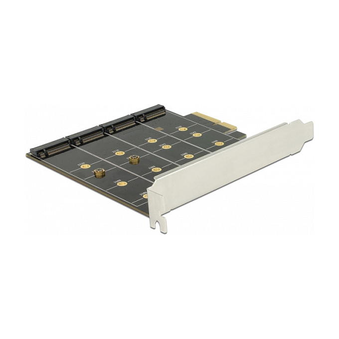 PCI Express kartica DELOCK 89888 za 4 x M.2 SATA SSD (RAID)-1