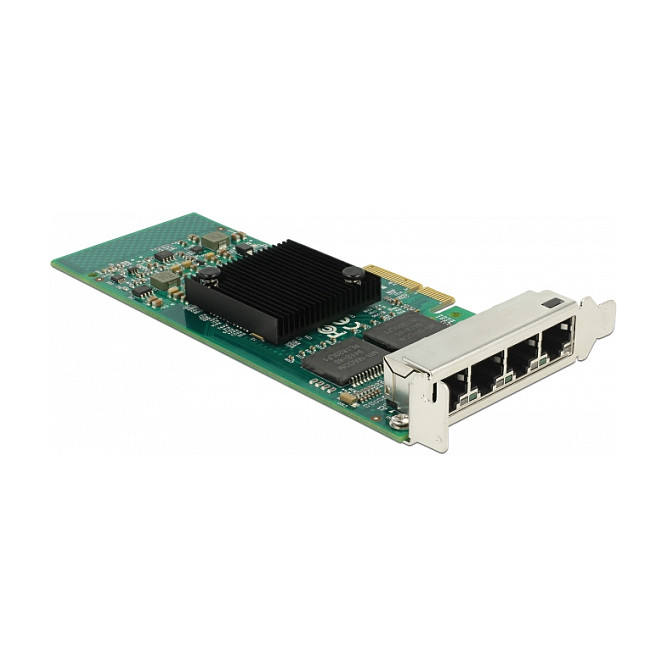 Mrežna kartica DELOCK PCI Express x4 na 4 x Gigabit LAN (Intel i350)