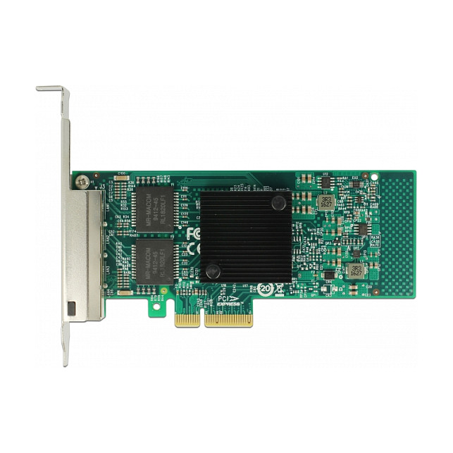 Mrežna kartica DELOCK PCI Express x4 na 4 x Gigabit LAN (Intel i350)-3