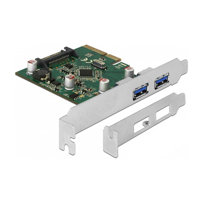 DELOCK PCI Express x4 kartica 2x USB 3.2 Gen 2 Type-A