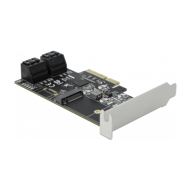 PCI Express kartica DELOCK 90396 (4x SATA, 1x M.2 Key B, Low Profile)-1
