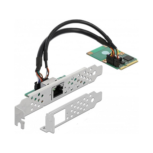 Mrežni adapter DELOCK Mini PCIe na 1x Gigabit LAN RJ45 (95266)-0
