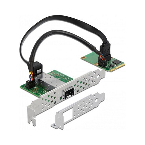 Mrežna kartica DELOCK Mini PCIe na 1x SFP Gigabit LAN (Full Size)-0
