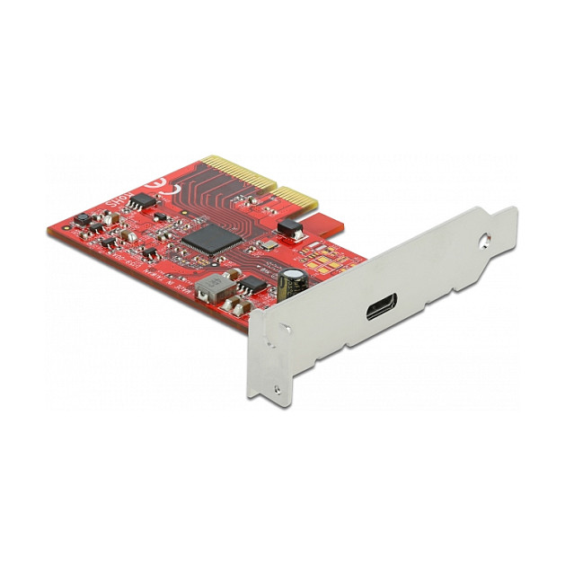 PCI Express kartica DELOCK 1x USB-C 3.2 Gen 2x2 (20 Gbps)