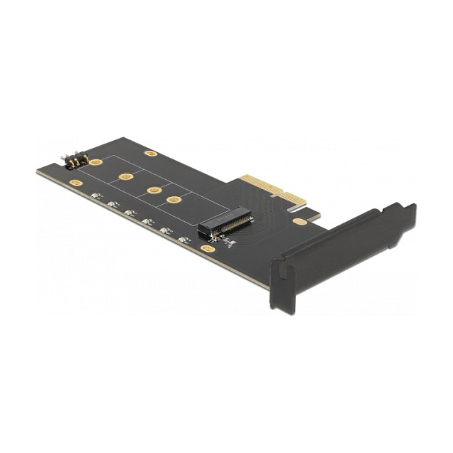 Adapter DELOCK PCIe x4 na M.2 NVMe SSD s hladnjakom i RGB osvjetljenjem (Low Profile)-1