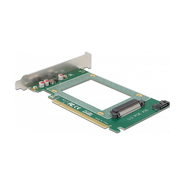 Adapter DELOCK PCIe x16 na U.2 NVMe (SFF-8639)-0