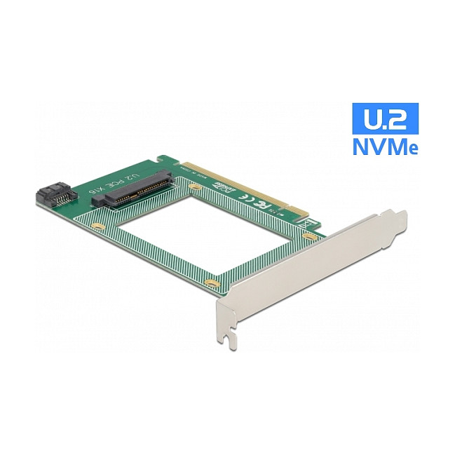Adapter DELOCK PCIe x16 na U.2 NVMe (SFF-8639)-1