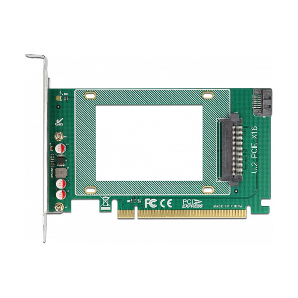 Adapter DELOCK PCIe x16 na U.2 NVMe (SFF-8639)-2