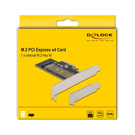 Adapter DELOCK 90047 PCIe x4 na M.2 NVMe SSD (Low Profile)-4