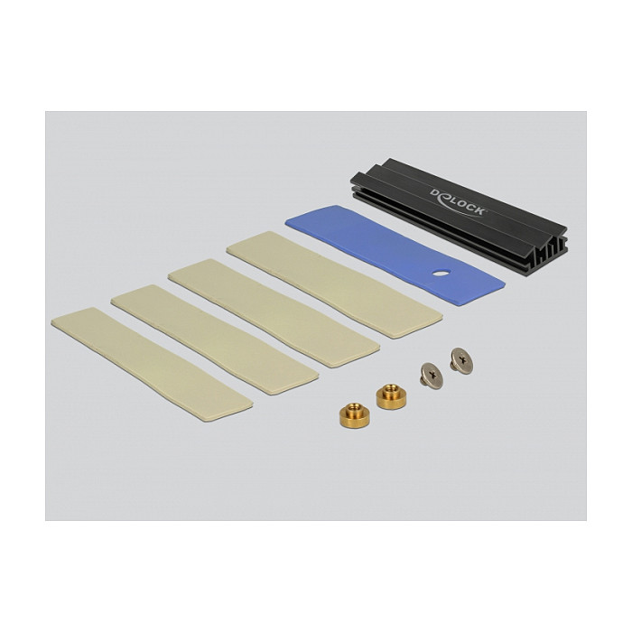 Adapter DELOCK PCI Express x4 na M.2 NVMe + M.2 SATA SSD, Low Profile-4