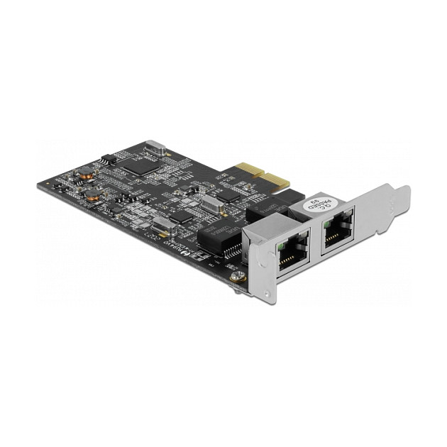 Mrežna kartica DELOCK PCI Express x2, 2 x 2.5 Gigabit LAN-0