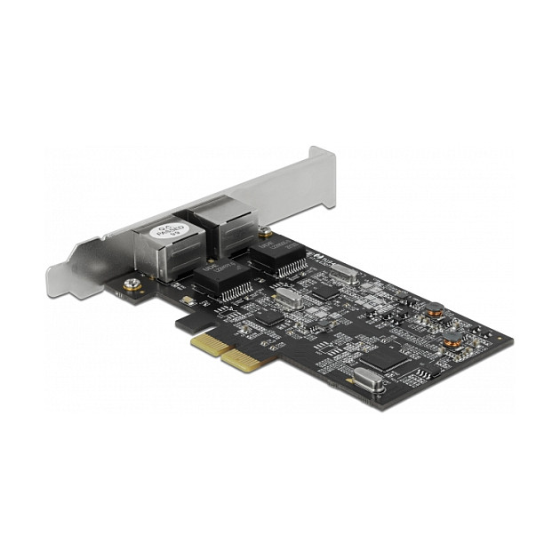 Mrežna kartica DELOCK PCI Express x2, 2 x 2.5 Gigabit LAN-1