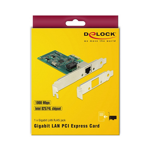 Mrežna kartica DELOCK PCI Express x1 Gigabit LAN (89943)-5