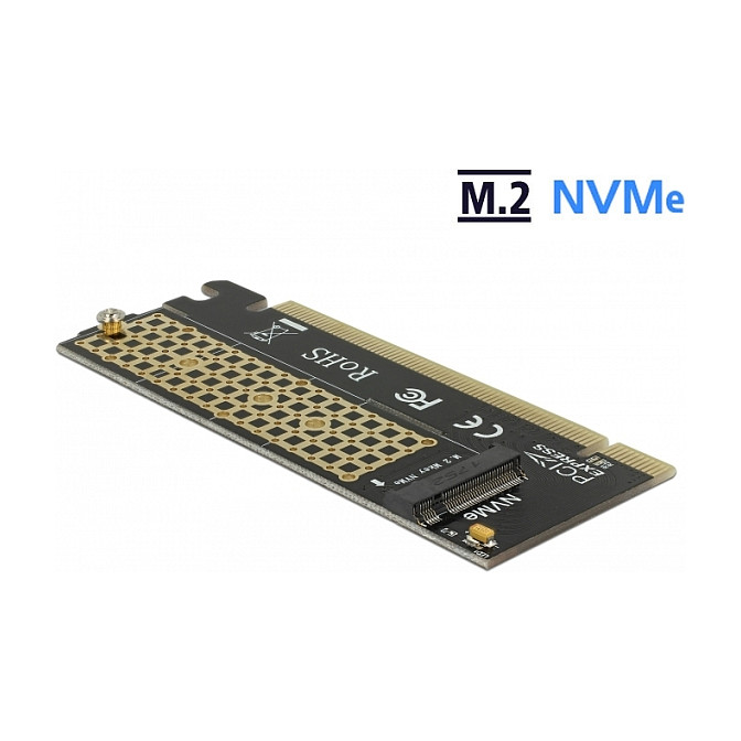Adapter DELOCK PCIe x16 na 1x M.2 NVMe SSD, 90300-1