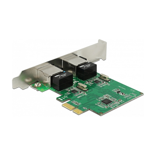Mrežna kartica DELOCK PCI Express x1 na 2 x Gigabit LAN (89999)-0