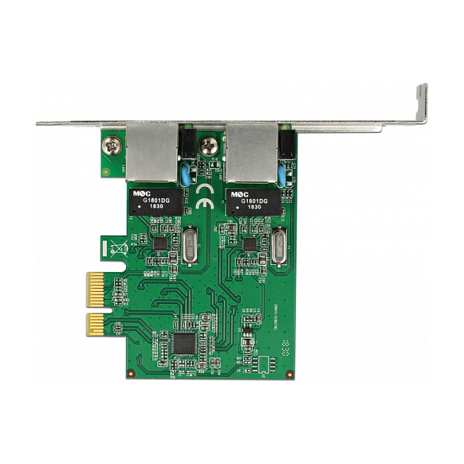 Mrežna kartica DELOCK PCI Express x1 na 2 x Gigabit LAN (89999)-1