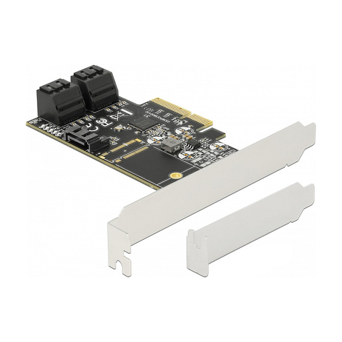 PCI Express kartica DELOCK 90395, 5x SATA 6 Gb/s, Low Profile-0