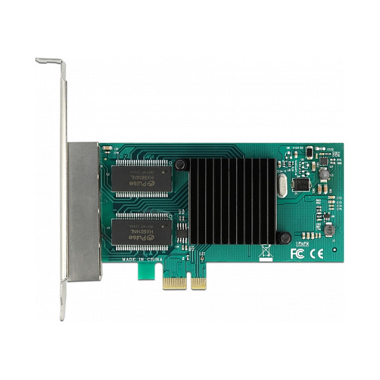 Mrežna kartica DELOCK PCI Express x1 4 x Gigabit LAN (Intel i350)-2