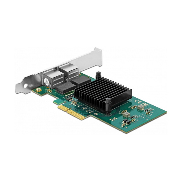 Mrežna kartica DELOCK PCI Express x4 (2x Gigabit LAN, Intel 82576)-1