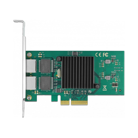 Mrežna kartica DELOCK PCI Express x4 (2x Gigabit LAN, Intel 82576)-3