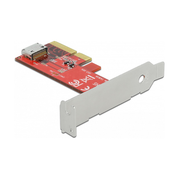 DELOCK PCI Express x4 kartica na 1 x interni OCuLink SFF-8612 (Low Profile)