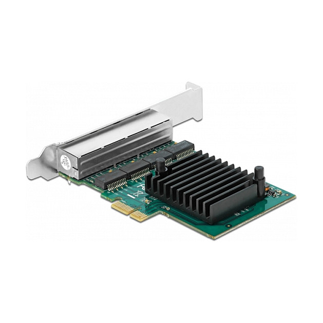 Mrežna kartica DELOCK PCIe x1 na 4x Gigabit LAN, 89025-1