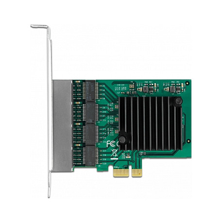Mrežna kartica DELOCK PCIe x1 na 4x Gigabit LAN, 89025-3