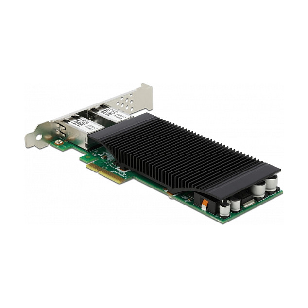 Mrežna kartica DELOCK PCI Express x4 (2x Gigabit LAN, PoE+, Intel i350)-0