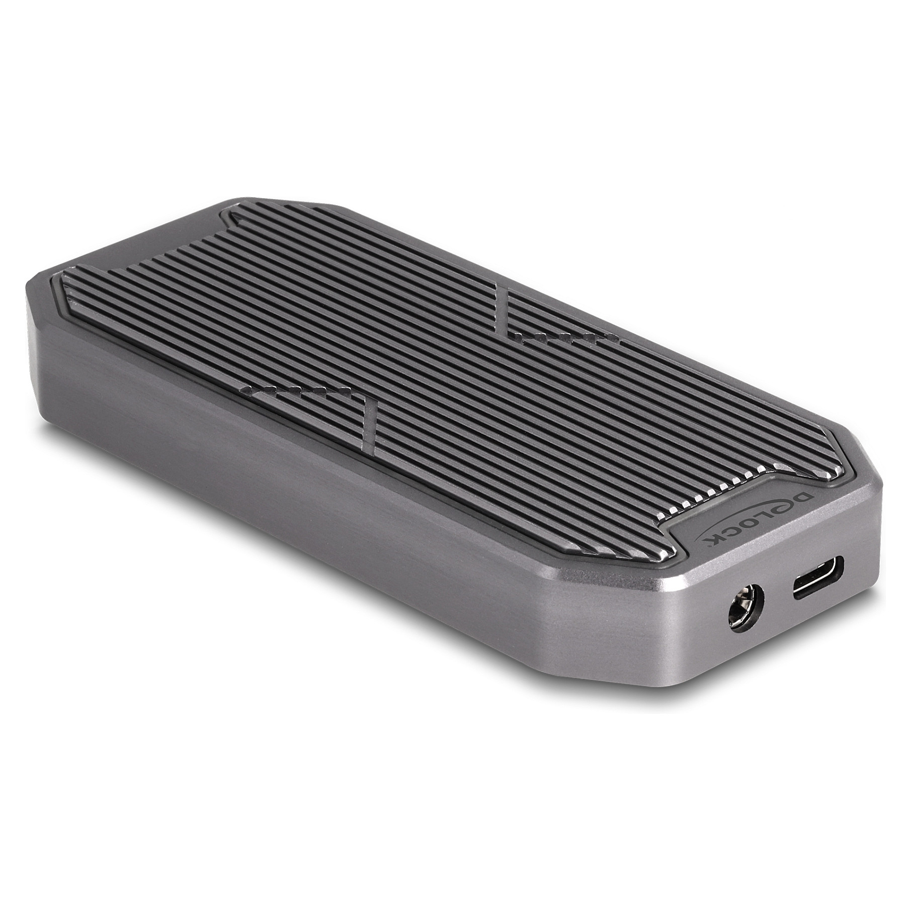 Eksterno kućište DELOCK 42015 za M.2 NVMe SSD (USB 3.2 Gen 2x2, RGB)