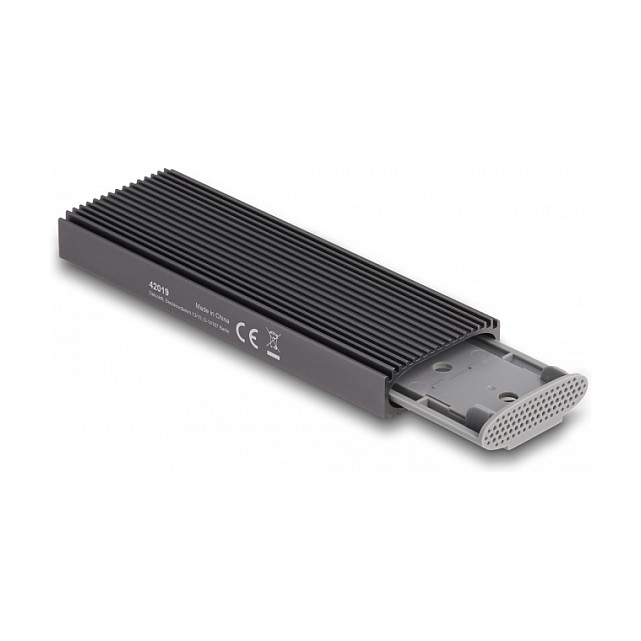 Vanjsko kućište DELOCK za M.2 NVMe/SATA SSD (USB-C 10Gbps, bez alata)-2