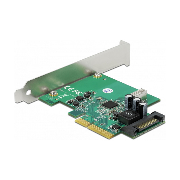 PCI Express kartica DELOCK za interni USB 3.2 Gen 2 priključak (Key B 20-pin)-0