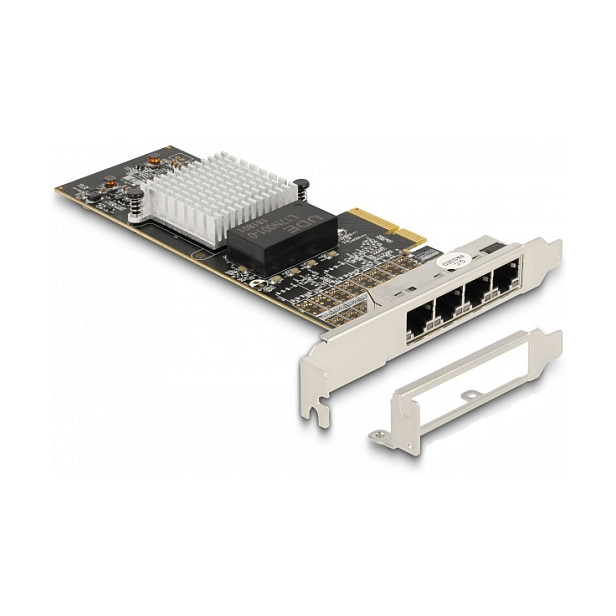 Mrežna kartica DELOCK PCI Express x4 4 x Gigabit LAN (Intel i350)-3